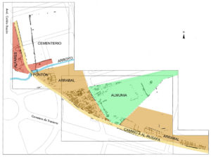 Sector de arrabal excavado en las inmediaciones de la Carretera de Trassierra (Convenio GMU-UCO).