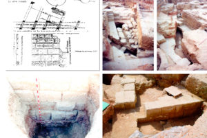 Estructuras exhumadas del anfiteatro (Convenio GMU-UCO)